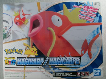 POKEMON PLASTIC MODEL COLLECTION BIG 01 MAGIKARP on Sale