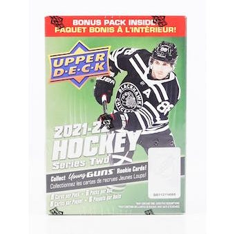 2021 22 Upper Deck Series 2 Hockey 6-Pack Blaster Box For Cheap