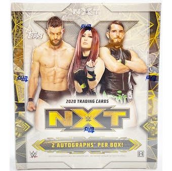 2020 Topps WWE NXT Wrestling Hobby Box Supply