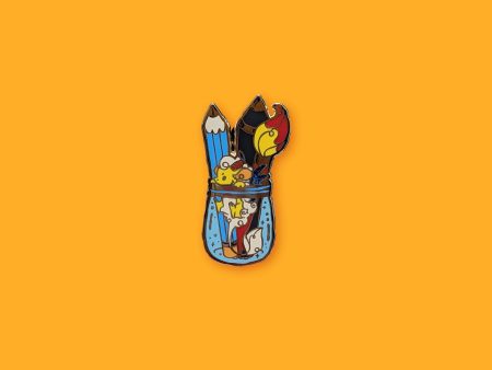 Lua Cup Enamel Pin For Cheap