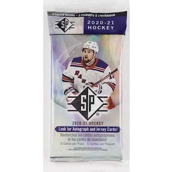 2020-21 SP Hockey NHL Hanger Pack For Discount