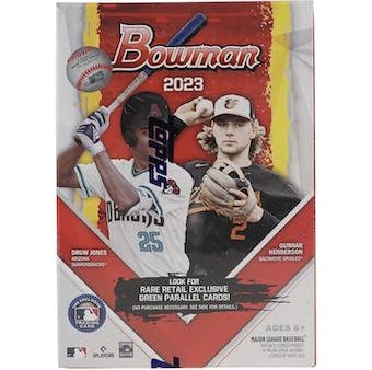 2023 Bowman Baseball 6-Pack Blaster Box Online Hot Sale