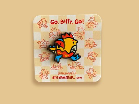 Go Bitty, Go! Enamel Pin Online Hot Sale