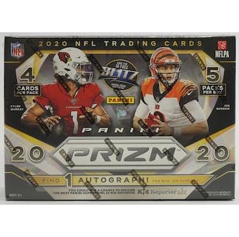 2020 Prizm NFL Megabox (Pink Prizms) Hot on Sale