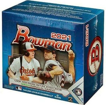 2021 Bowman Baseball Retail Pack Online now