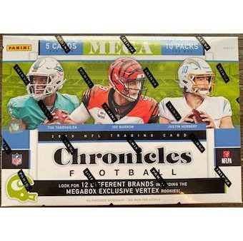 2020 Panini Chronicles Football Mega Box (Vertex Rookies) Hot on Sale