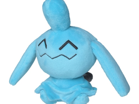 Wynaut 5  Plush Pokemon Fit (Sitting Cuties) - Japanese Center on Sale