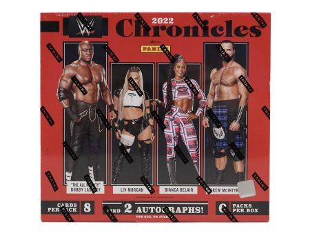 2022 Panini Chronicles WWE Wrestling Hobby Box Online Hot Sale