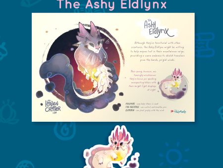 Critter #01 - Ashy Eldlynx - May 2022 Rewards Online now