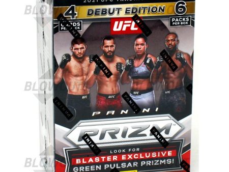 2021 Panini Prizm UFC 6 Pack Blaster Box For Sale