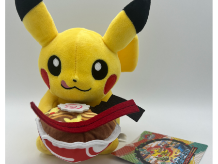 Yokohama Ramen Pikachu Plush Worlds 2023 Exclusive Online now