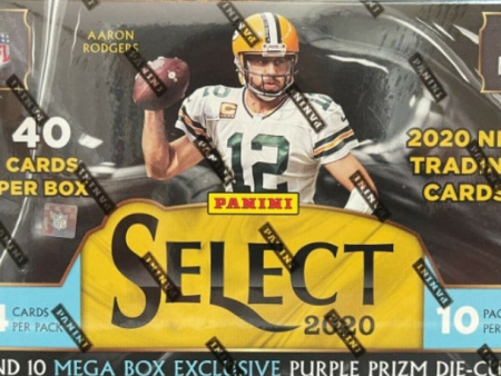 2020 Panini NFL Select Football Mega Box Hot on Sale