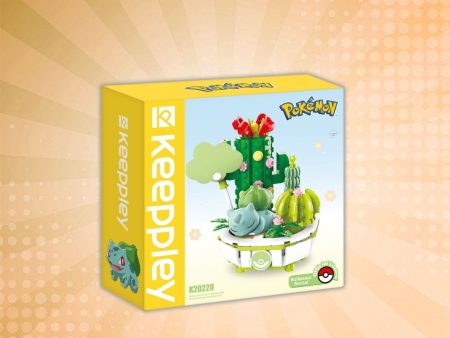 Keeppley Pokémon Bulbasaur Bonsai Building Blocks Set For Discount