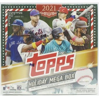 2021 Topps Holiday Baseball Mega Box Supply