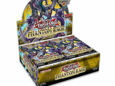 YU-GI-OH!: PHANTOM RAGE BOOSTER BOX 1ST EDITION Online Sale