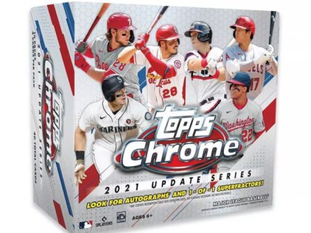 2021 Topps Chrome Update Baseball Series Mega Box Sale