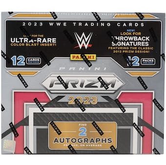 2023 Panini Prizm WWE Wrestling Hobby Box Hot on Sale