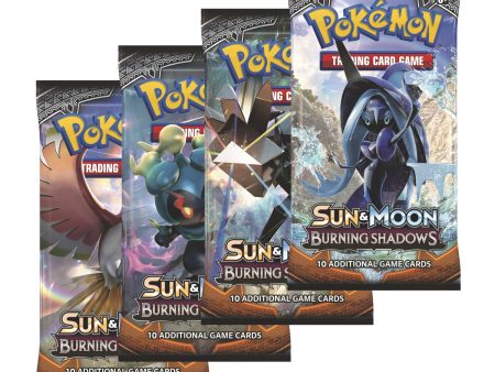 Pokemon TCG Burning Shadows Booster Pack (10 Cards) Online