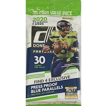 2020 Panini Donruss Football Jumbo Value Pack Discount